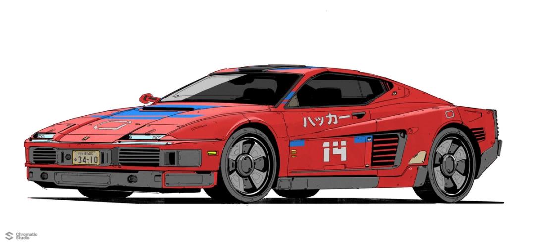 Testarossa Retro punk scaled