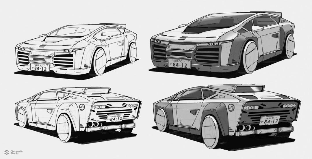 Car cyberunk 2 pres