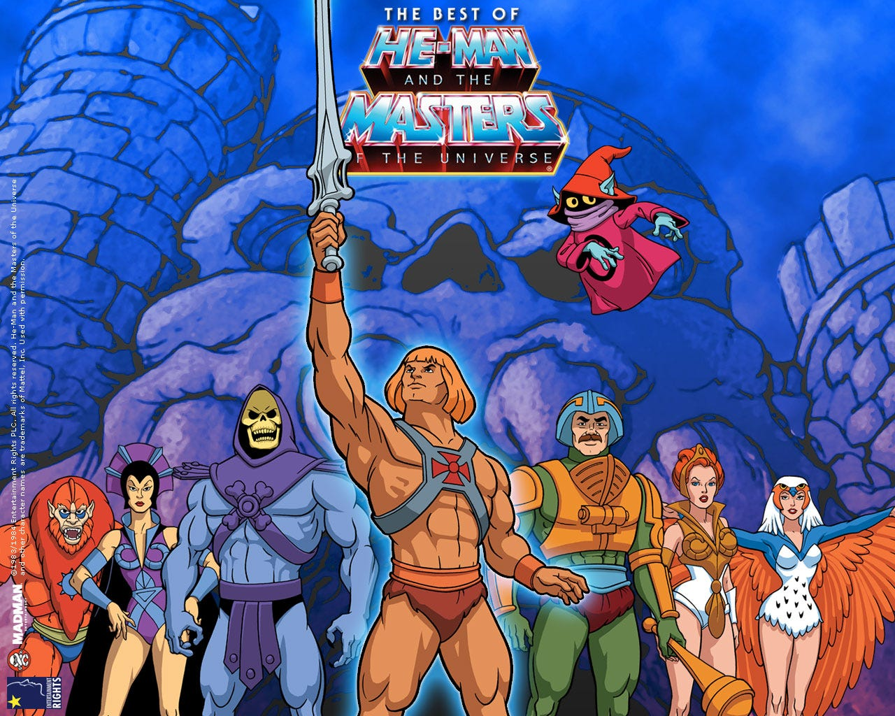 the best of he man and the masters of the universe