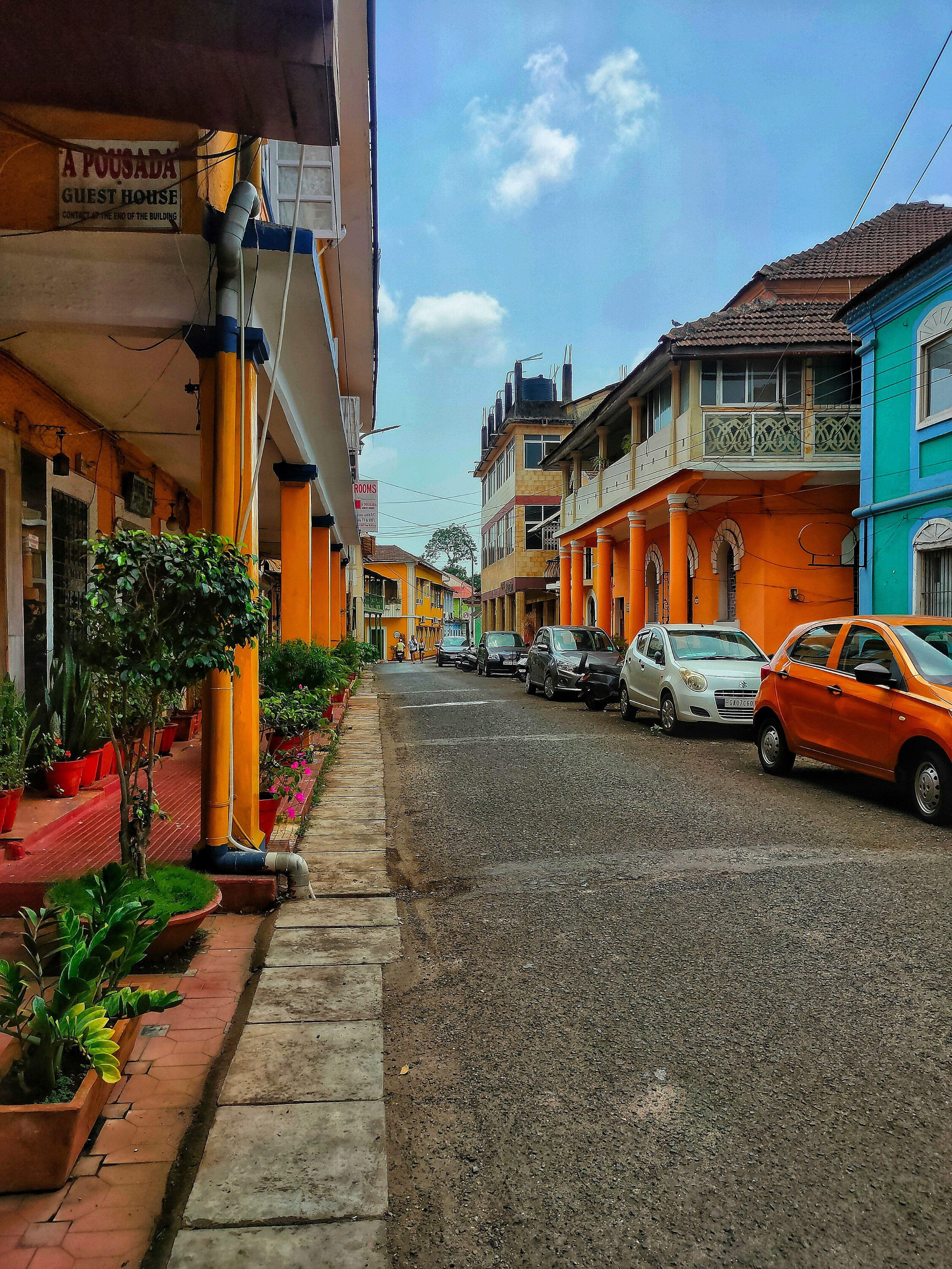 Panoramski prikaz destinacije Panadži, Indija