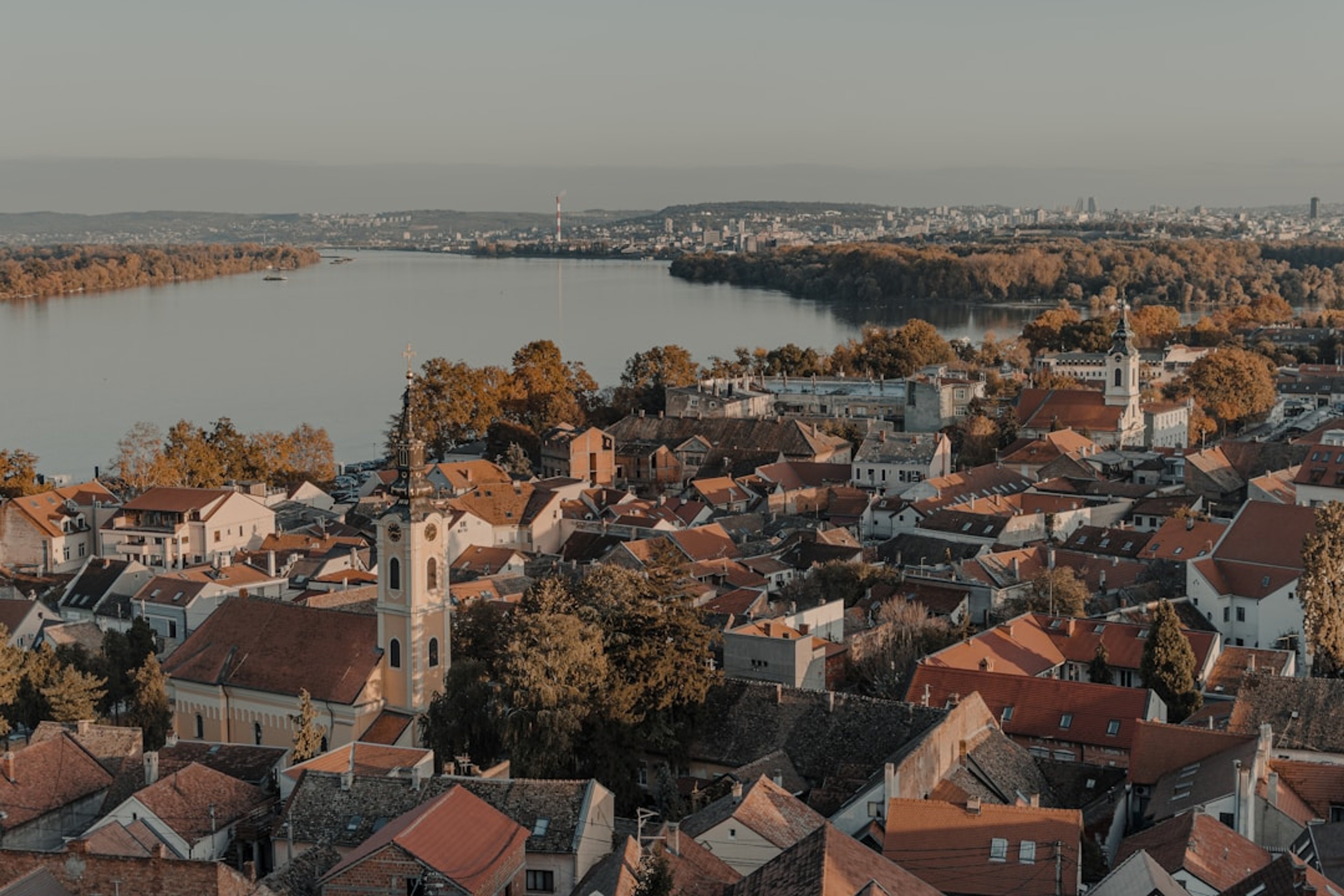 Panorama Beograda iz vazduha