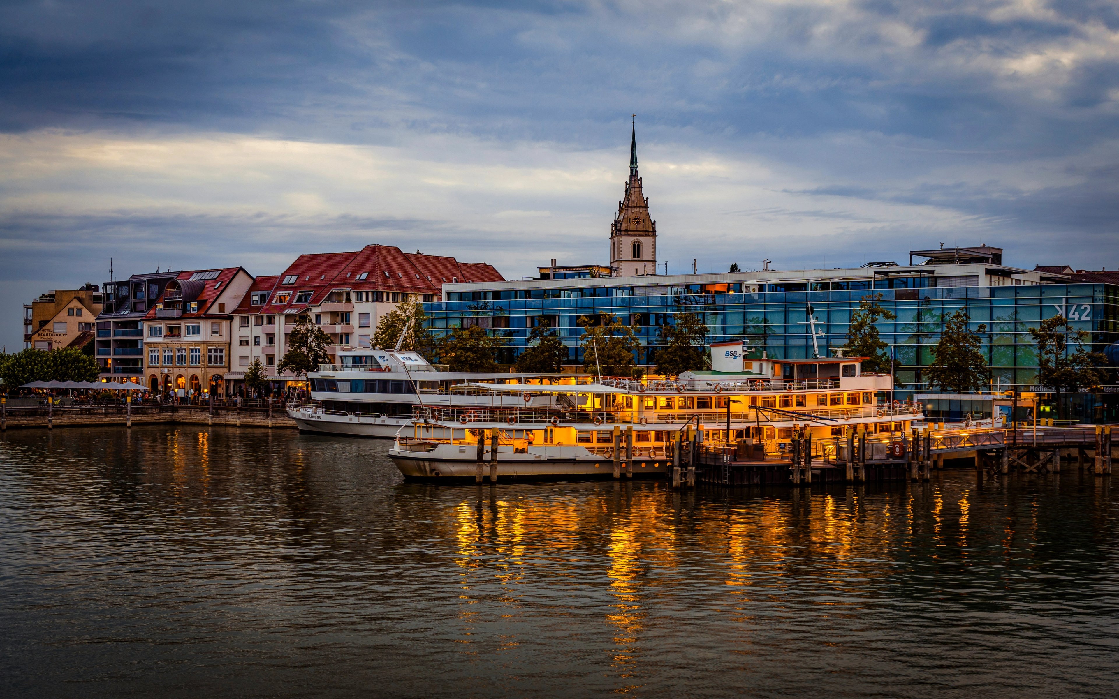 Panoramski prikaz destinacije Fridrihshafen, Nemačka