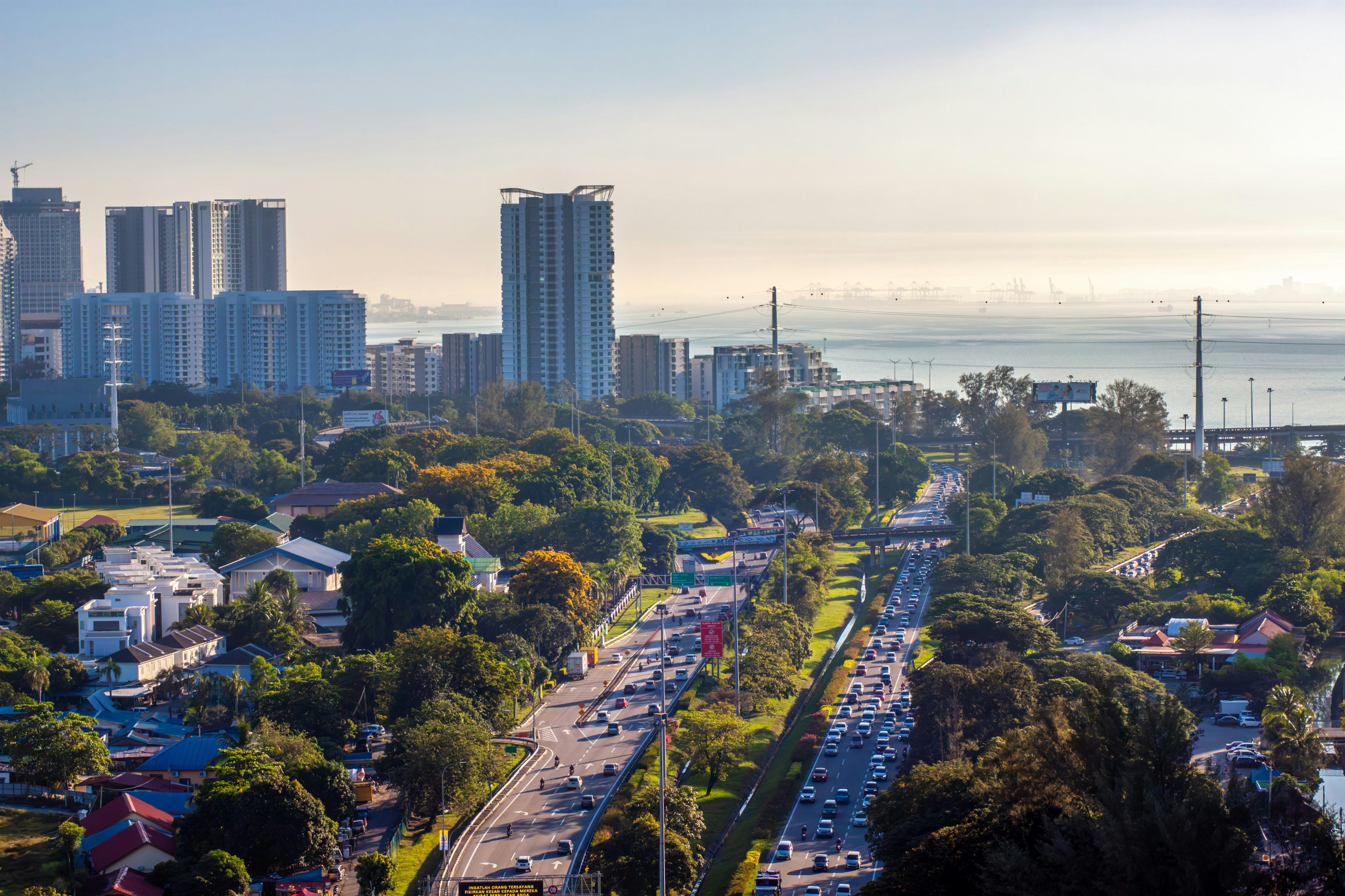Panoramski prikaz destinacije Džordž Taun, Malezija