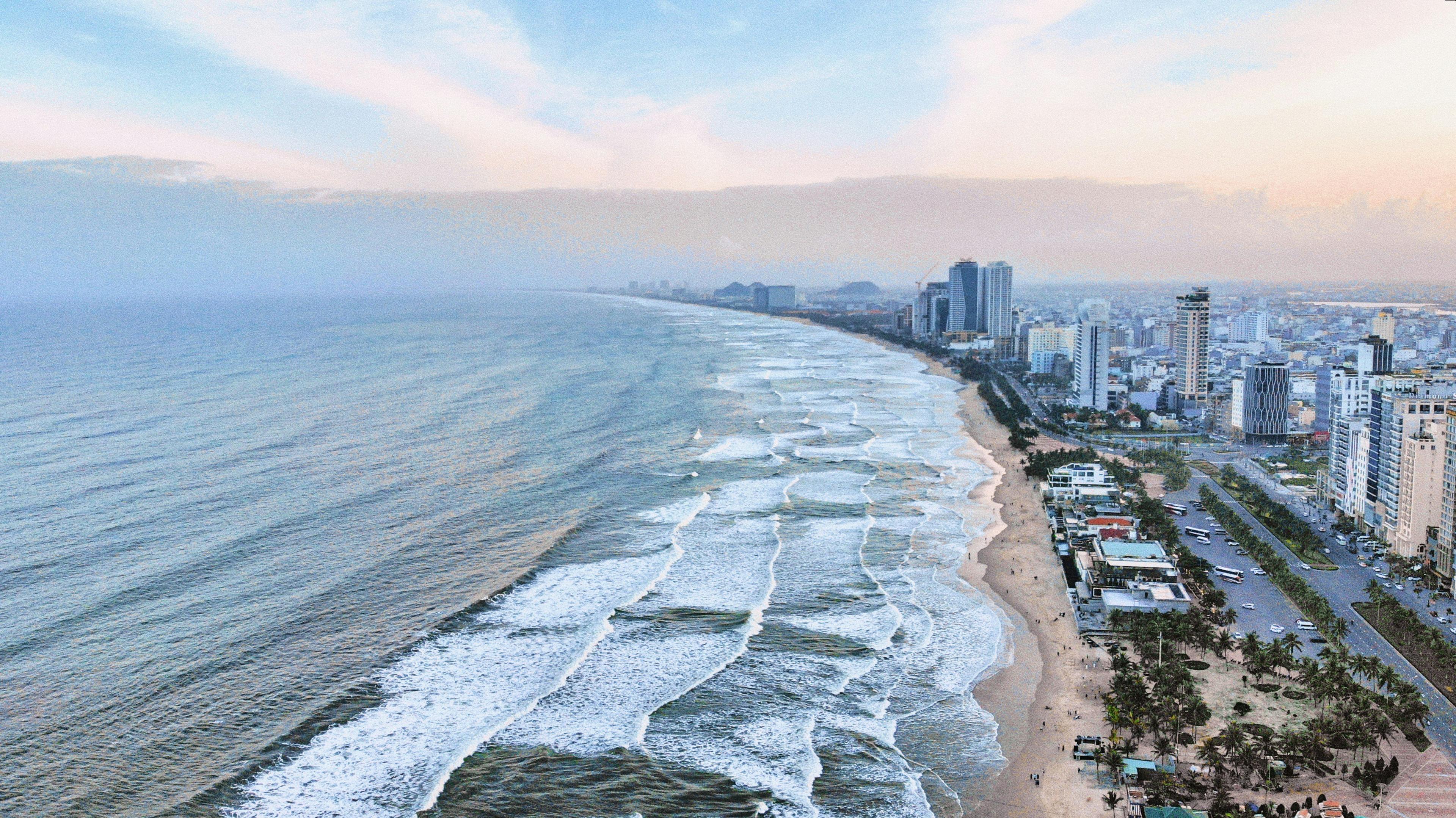 Panoramski prikaz destinacije Da Nang, Vijetnam
