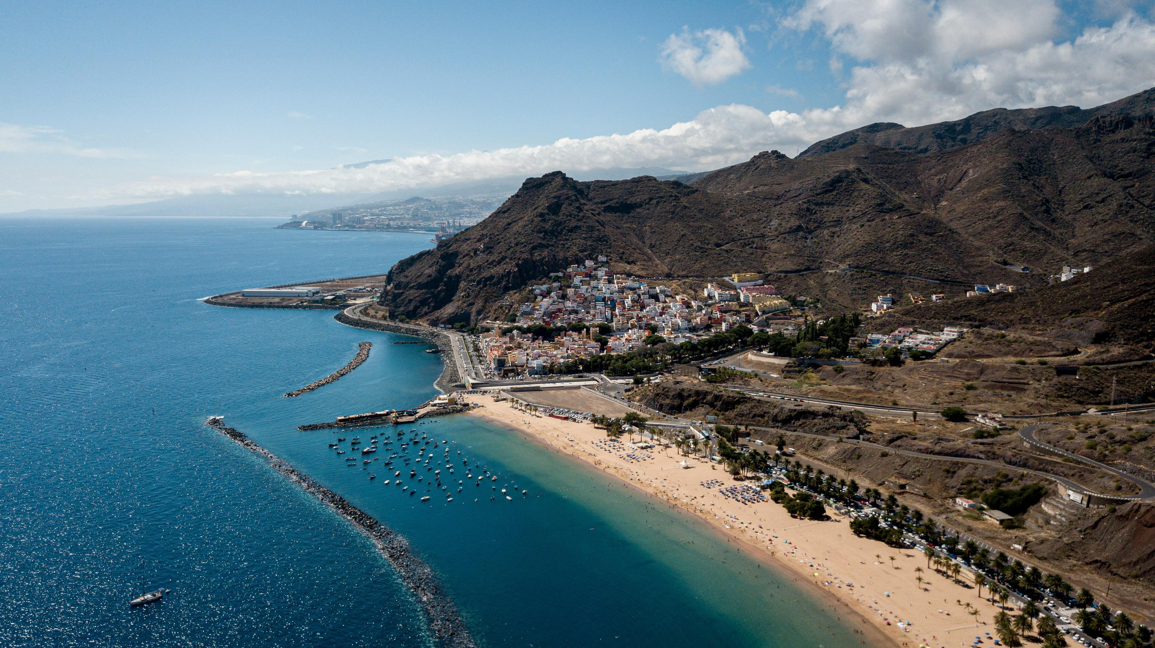 Panoramski prikaz destinacije Santa Kruz de Tenerife, Španija