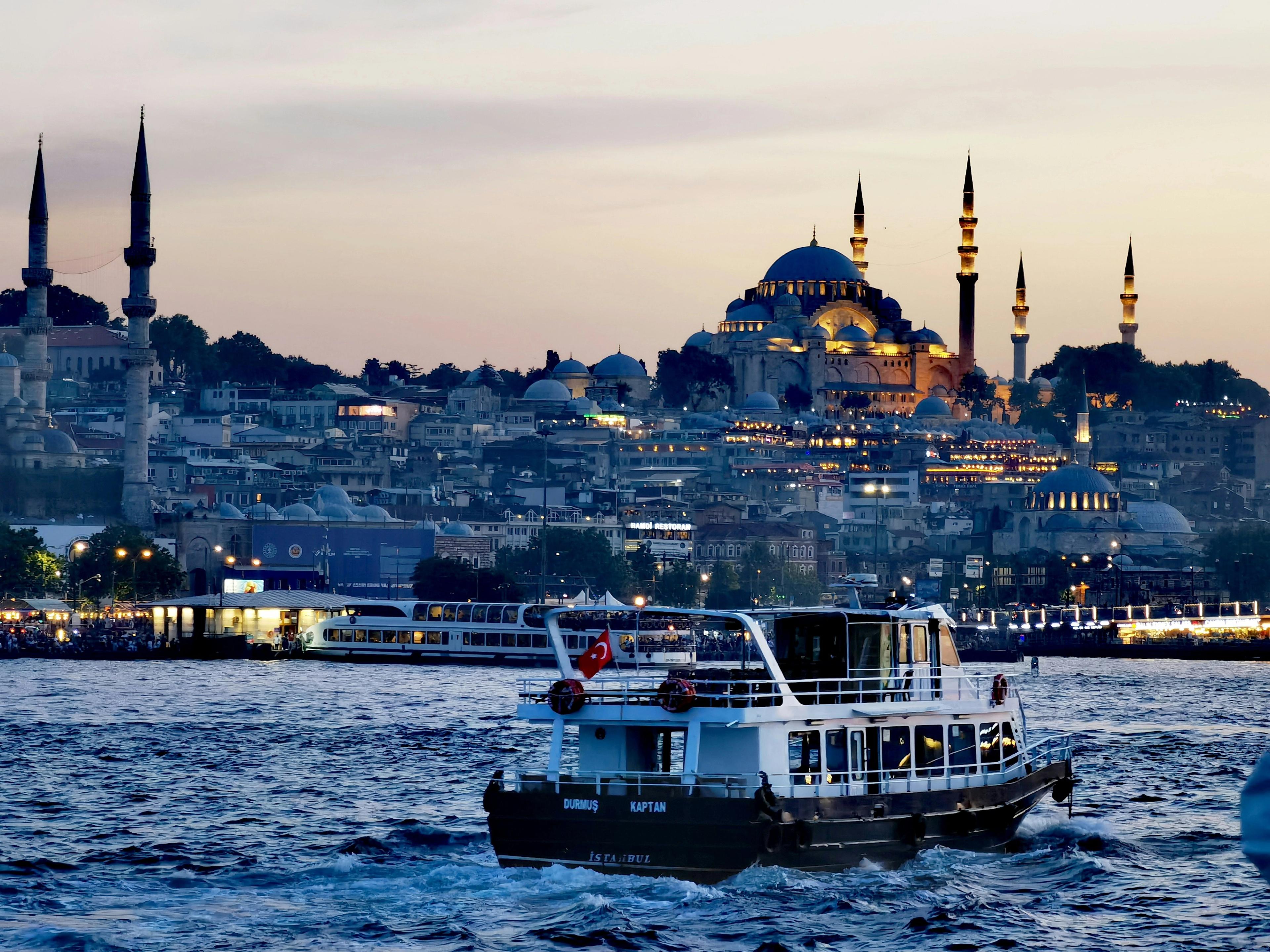 Panoramski prikaz destinacije Istanbul, Turska