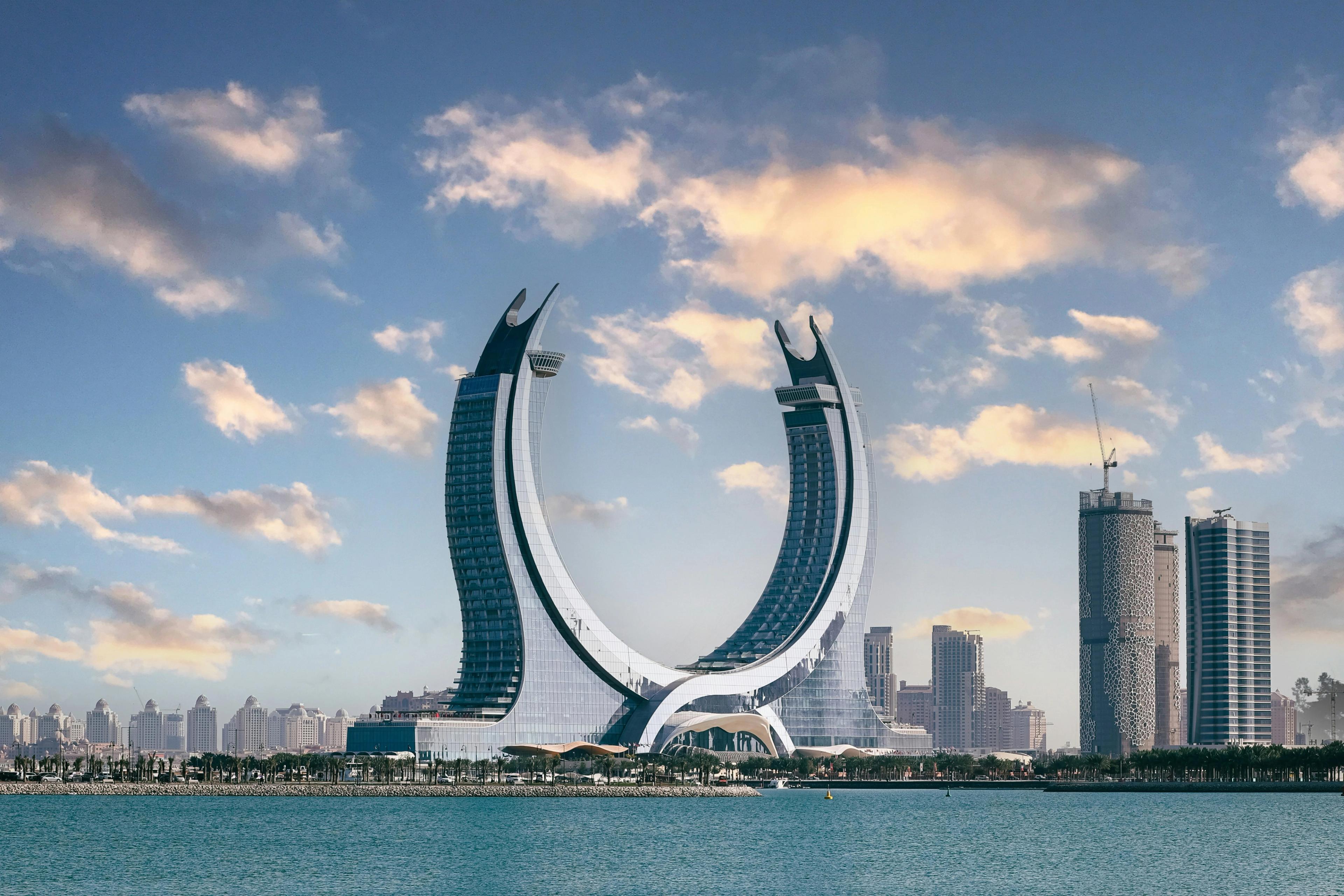 Panoramski prikaz destinacije Doha, Katar