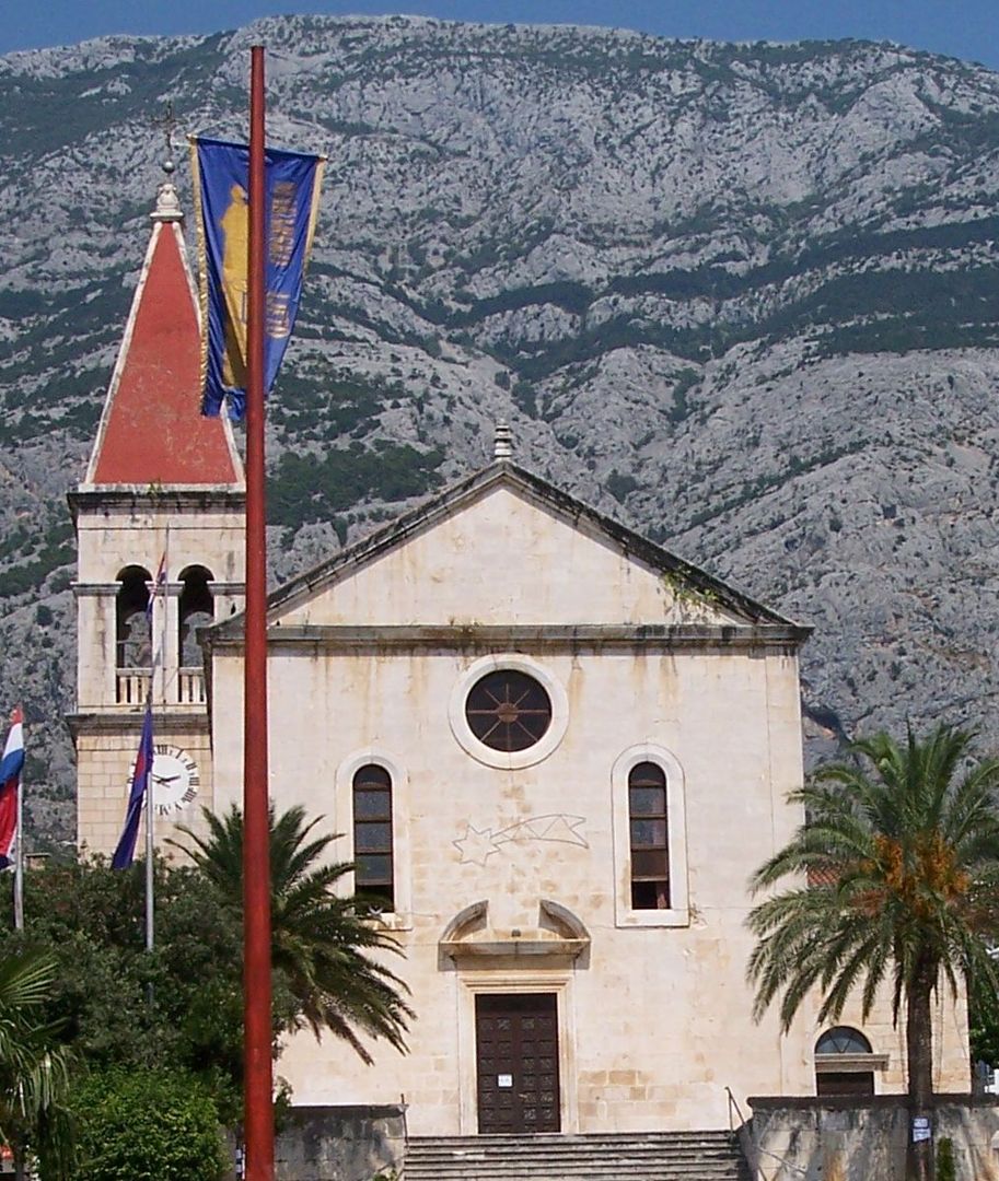 De H. Marcuskathedraal in Makarska