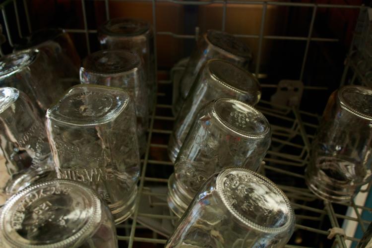 Sterilize jars