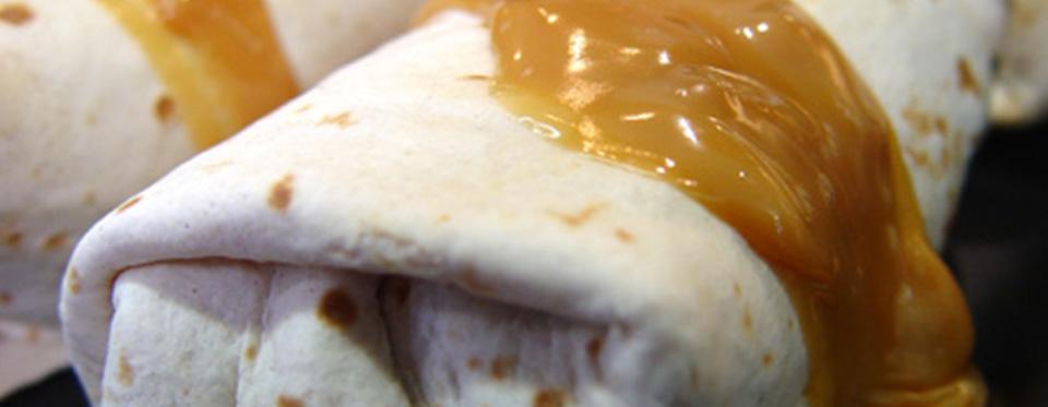 Apple Pie Burrito