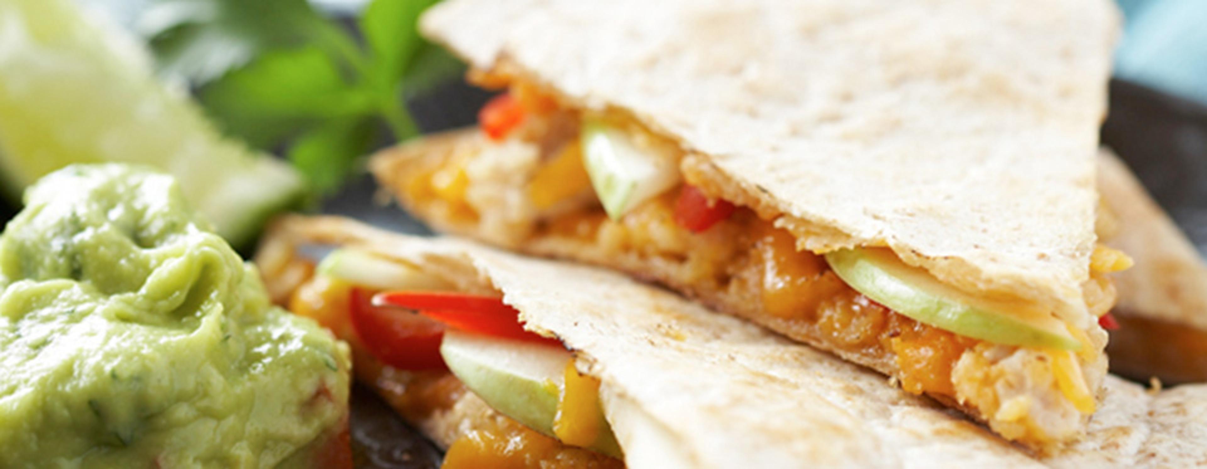 Apple Chicken Quesadillas