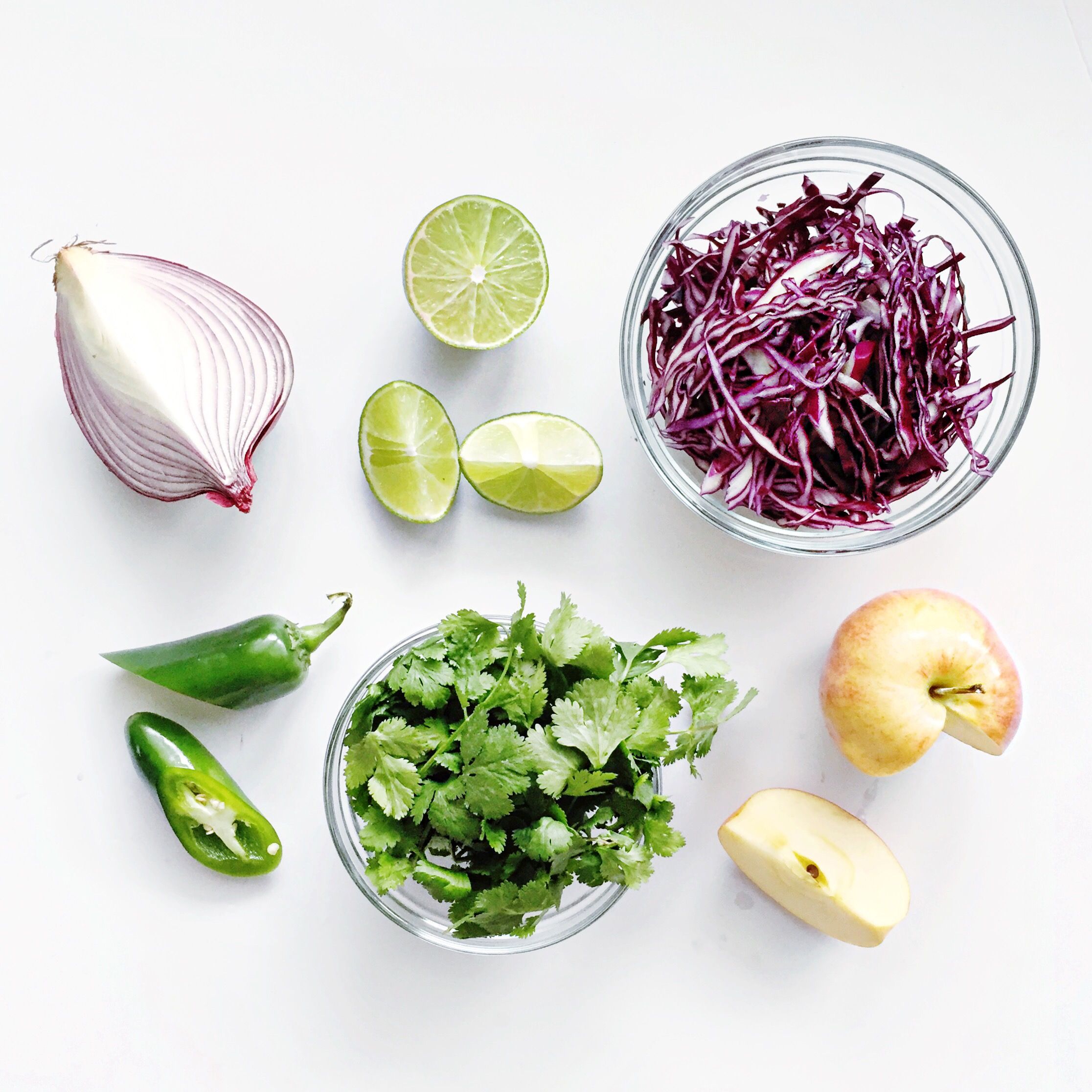 Fish Tacos with Apple Slaw