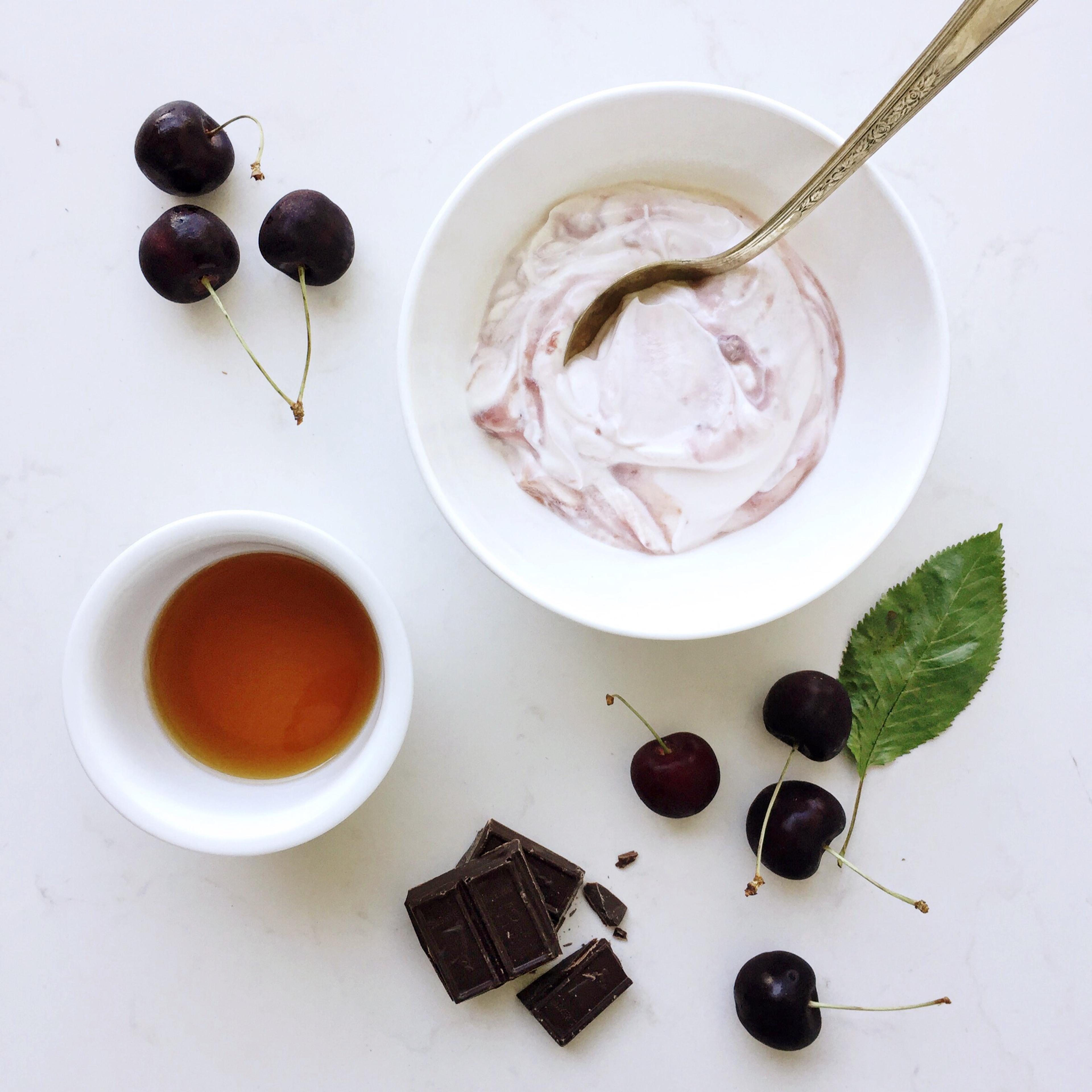 Chocolate Cherry Amaretto Creamsicles
