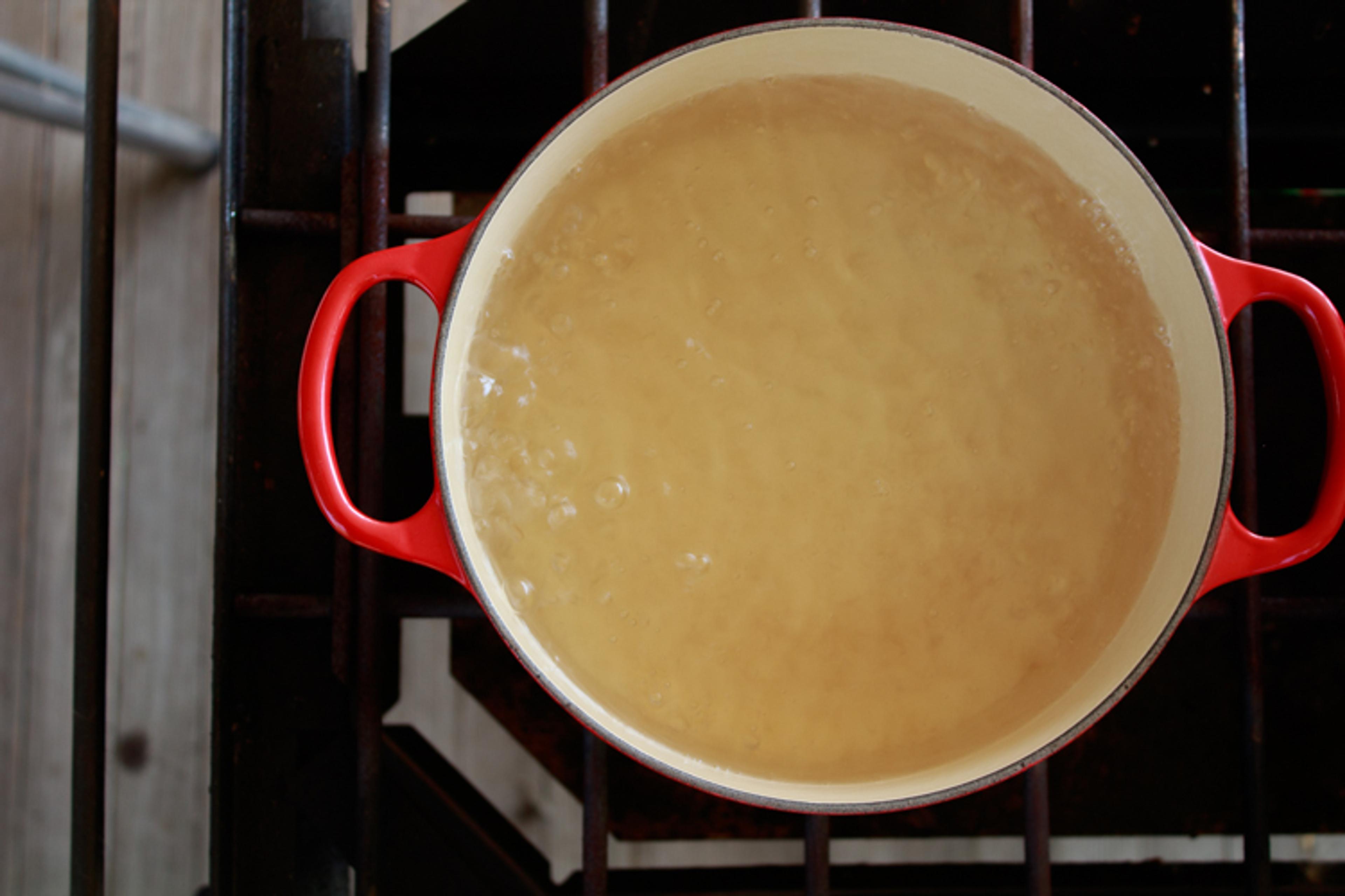 Boiling blanching pot
