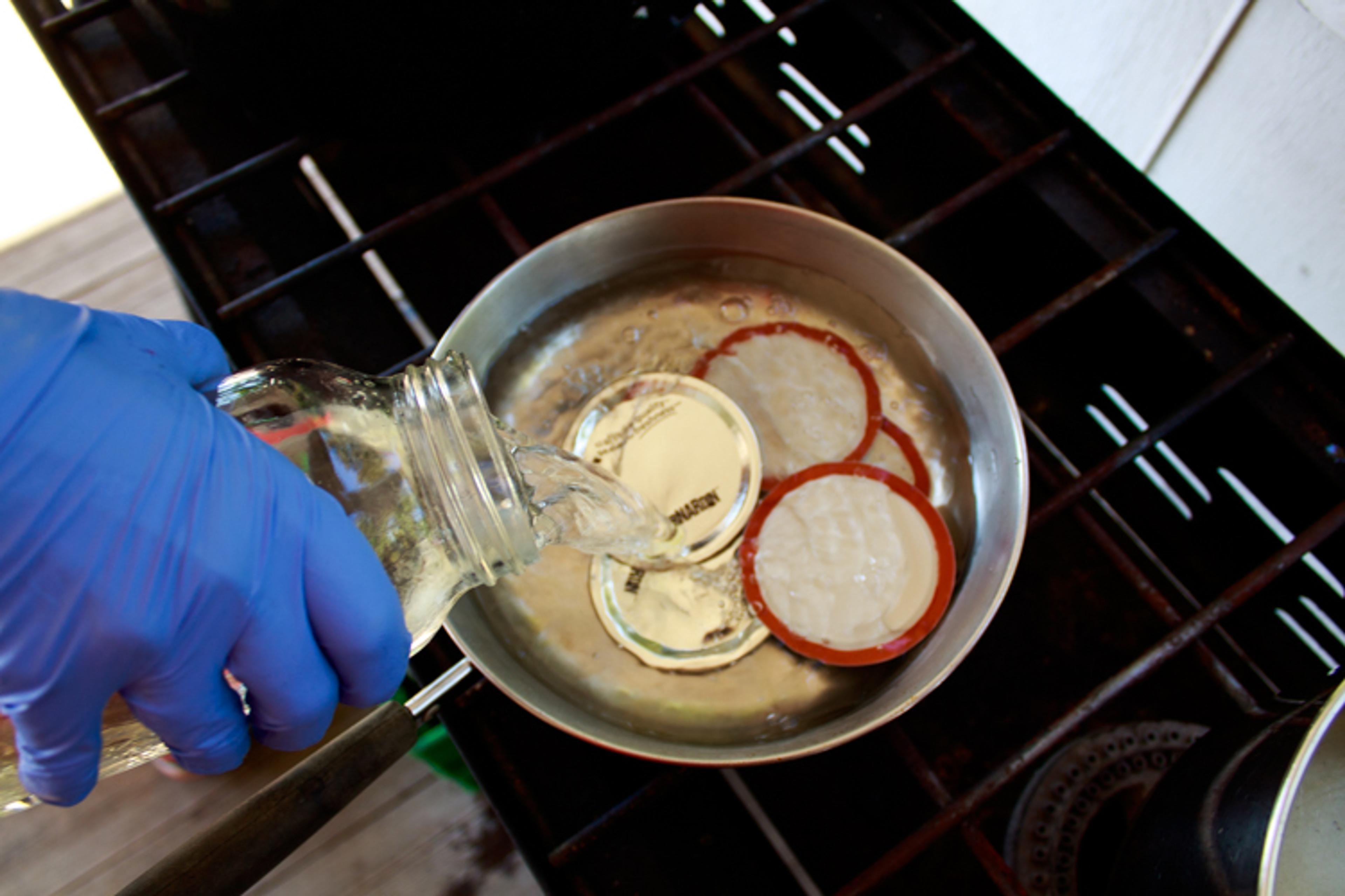 Sterilize jars