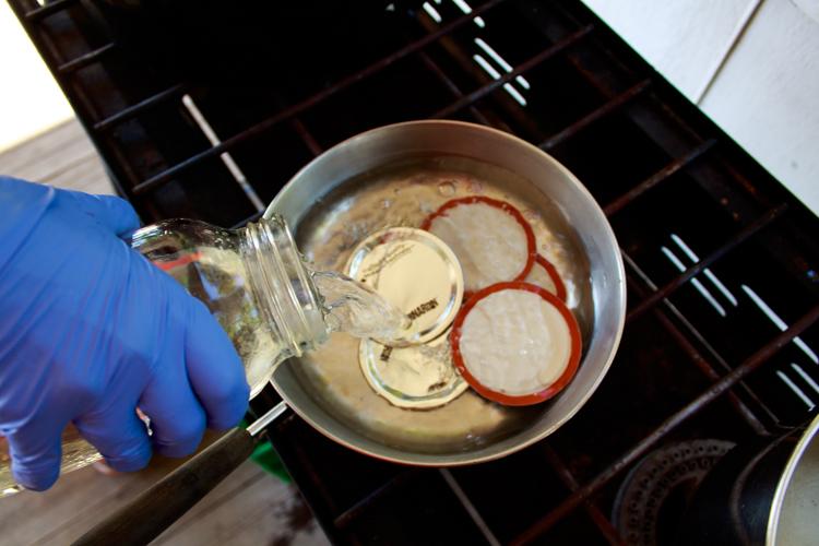 Sterilize jars