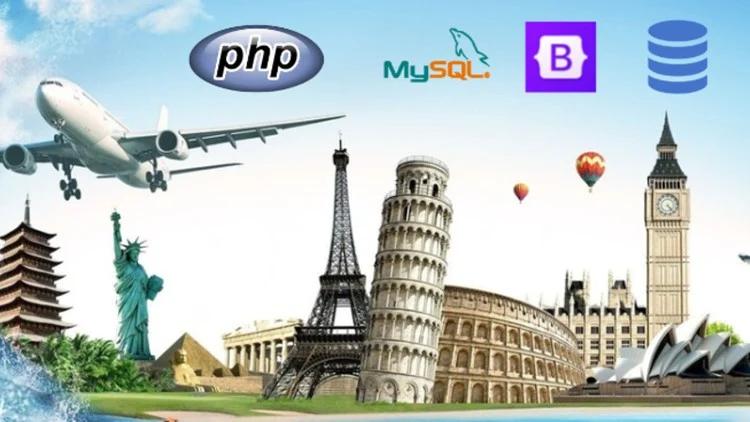 PHP with MySQL 2023: Build Complete Tours and Travel Website 