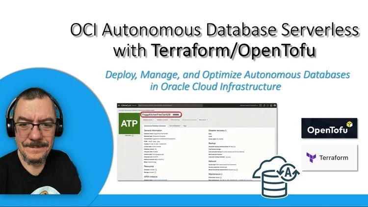 OCI Autonomous Database Serverless with Terraform