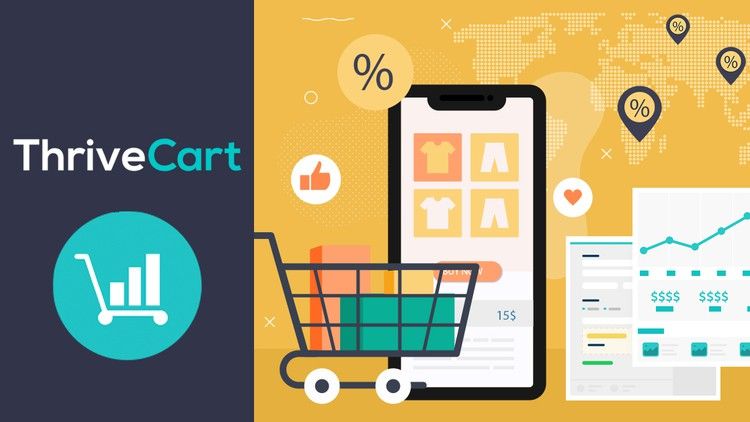 THRIVECART le meilleur outil pour vendre vos cours en ligne Free Course Coupon