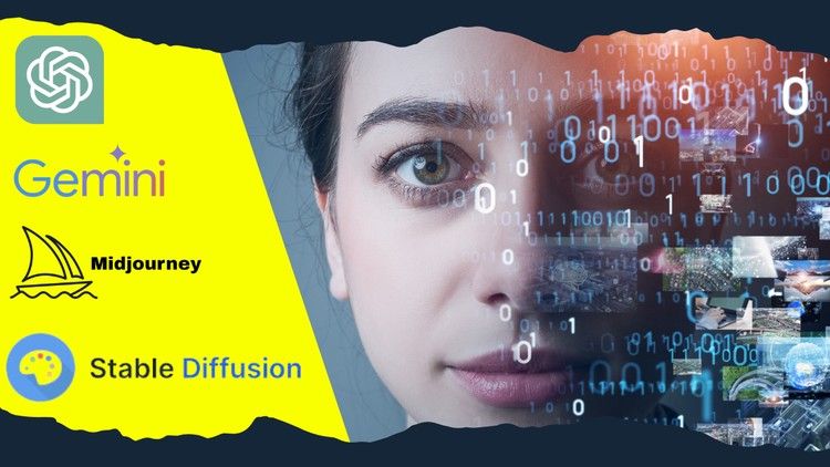 AI Masteclass - ChatGPT Gemini Midjourney Stable Diffusion 