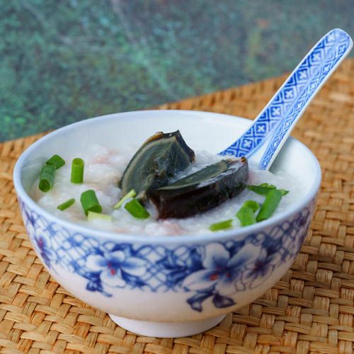 Century Egg & Pork Congee (็ฎ่็ฆ่็ฒฅ)
