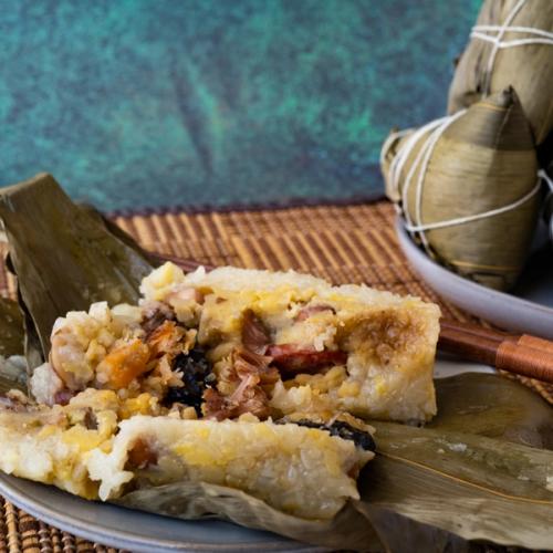 Zongzi: Bamboo Sticky Rice (ๅธ่ๆฃ)