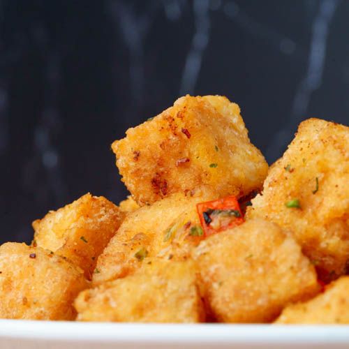 Salt and Pepper Tofu (EXTRA CRISPY!) - Tiffy Cooks
