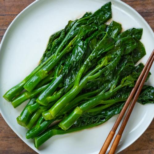 Chinese Broccoli with Oyster Sauce (่ ๆฒน่ฅ็ฑฃ)