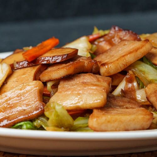 Twice Cooked Pork (ๅ้่)