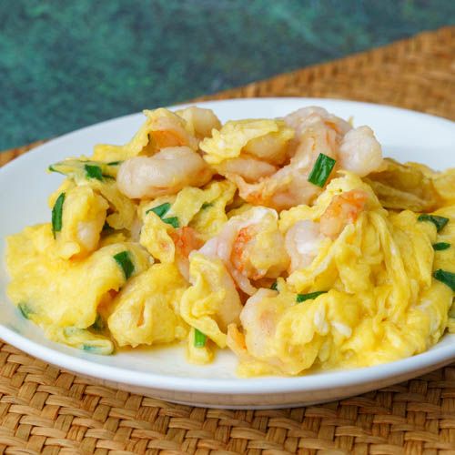 Cantonese Scrambled Eggs & Shrimp (ๆป่่ฆไป)