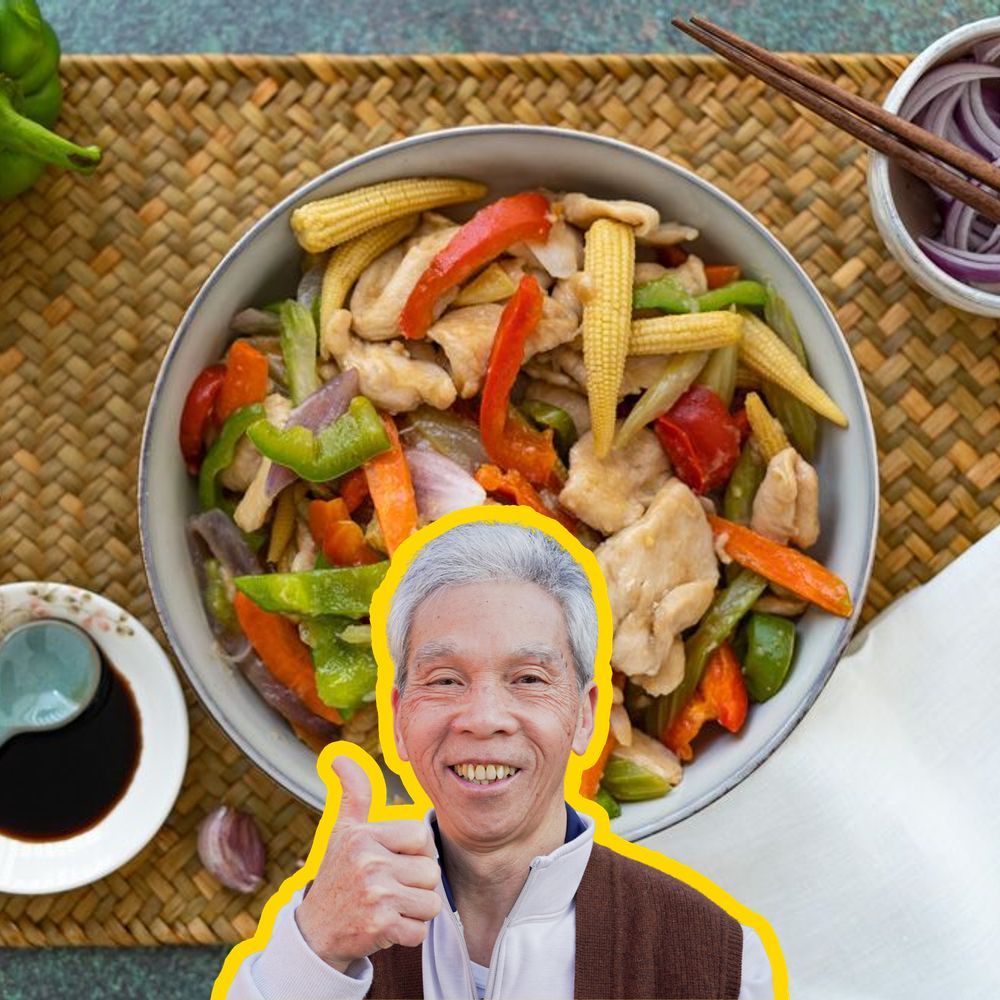 Rainbow Chicken Stir Fry