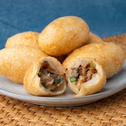 Fried Glutinous Rice Dumplings (้นนๆฐด่ง)