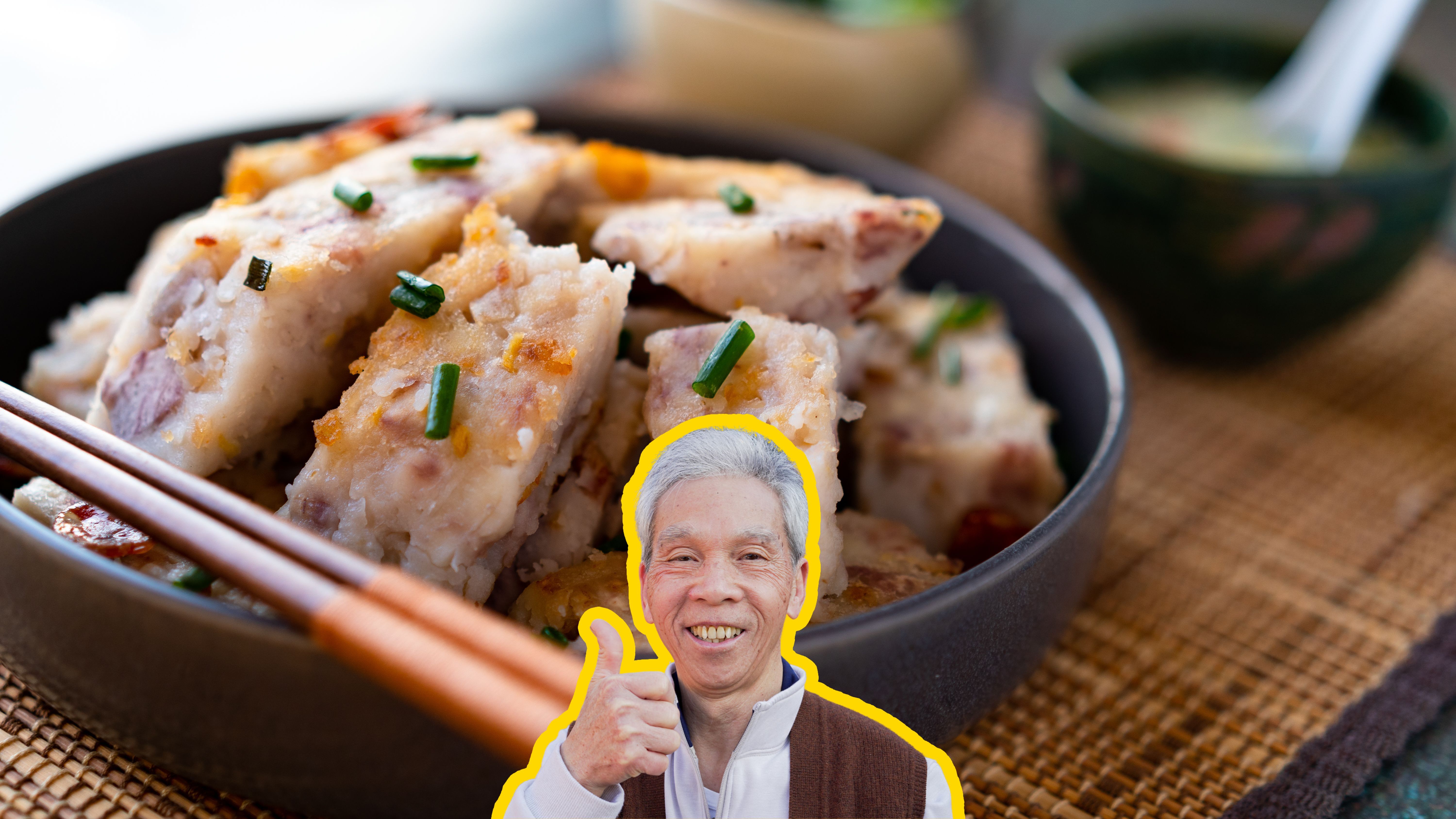Dad's Taro Cake: The Chinese Restaurant Way