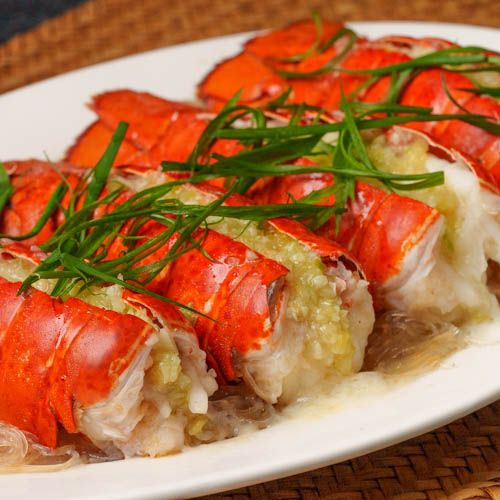 Steamed Lobster Tail (่ธ้พ่ฆๅฐพ)
