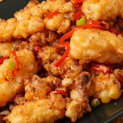 Salt and Pepper Squid (ๆค้นฝ้ฎฎ้ญท)