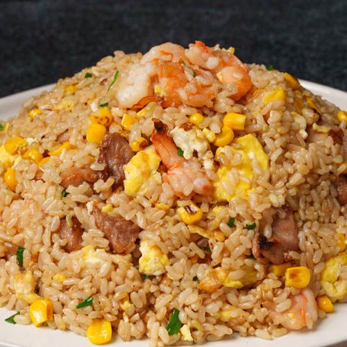 Fried Brown Rice (็็ณ็ฑณ้ฃฏ)