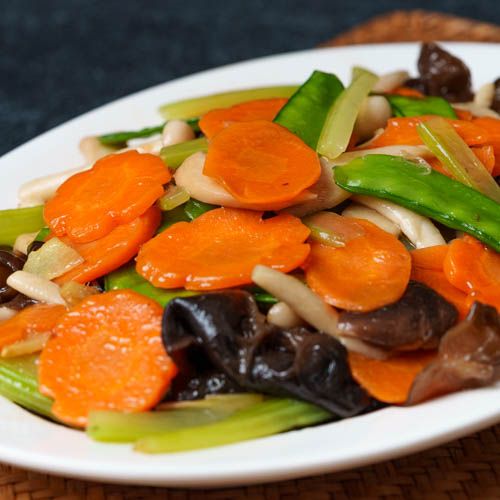 Stir Fry Carrots (็ด ็็ด
่ฟ่)