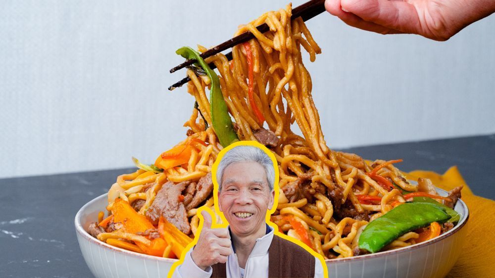 The Beef Lo Mein My Dad's Made 100000 Times