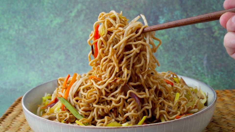 Chow Mein Ramen Noodles