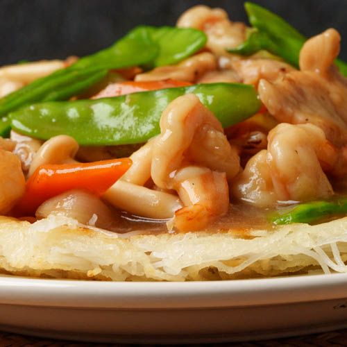 Pan-Fried Rice Noodles (็
็ฑณ็ฒ)