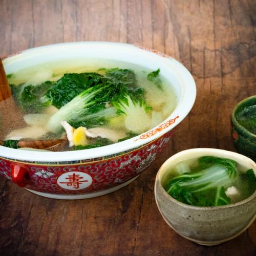 Bok Choy & Pork Soup (็ฝ่่ฑฌ่ๆนฏ)