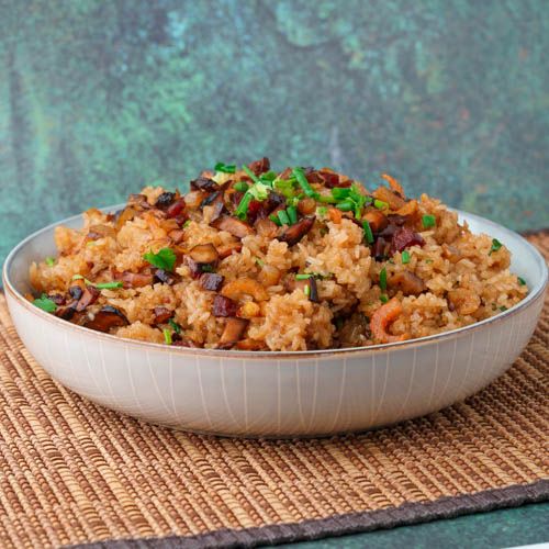 Cantonese Sticky Rice (Lo Mai Fan) (่ๅณ็ณฏ็ฑณ้ฃฏ)