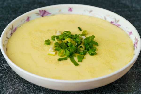 Steamed Egg With Minced Chicken Recipe