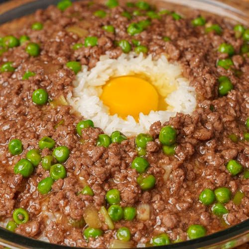 Minced Beef with Rice (็ชฉ่ๅ
ๆฒป็่้ฃฏ)