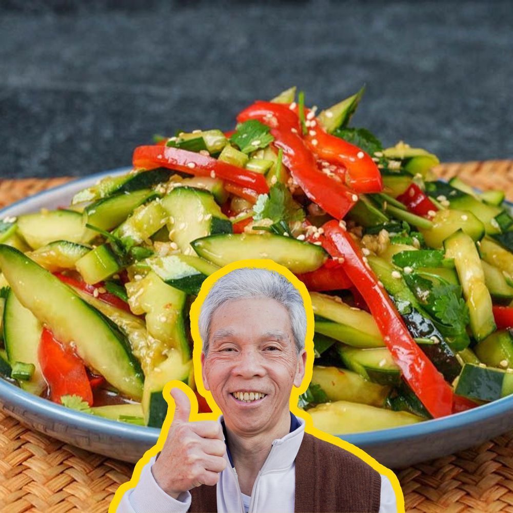 Smashed Cucumber Salad