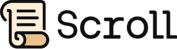 Scroll logo