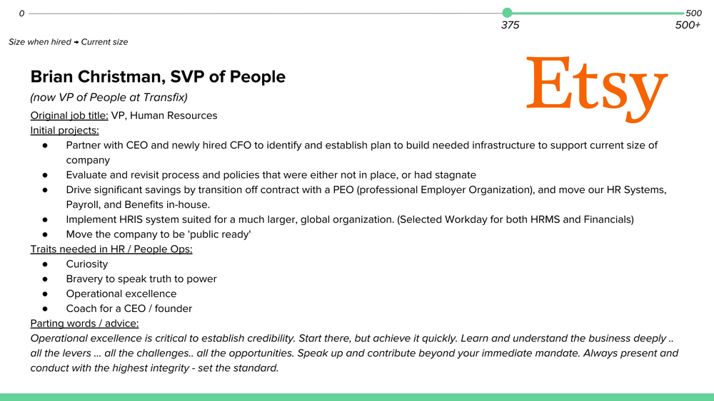 How to Hire for HR · recovered 19-slide presentation, slide 18 of 19: Brian Christman