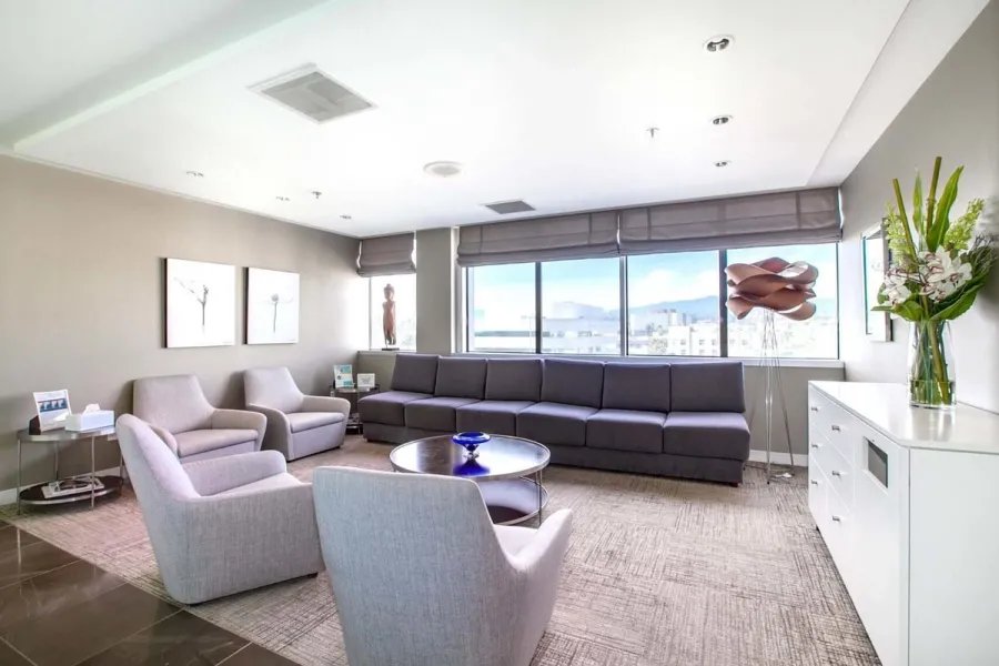 Ava MD — Santa Monica — clinic exterior and interior.