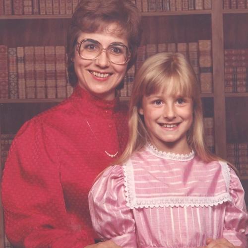 A color image of Melissa and her mother, Mary Ann