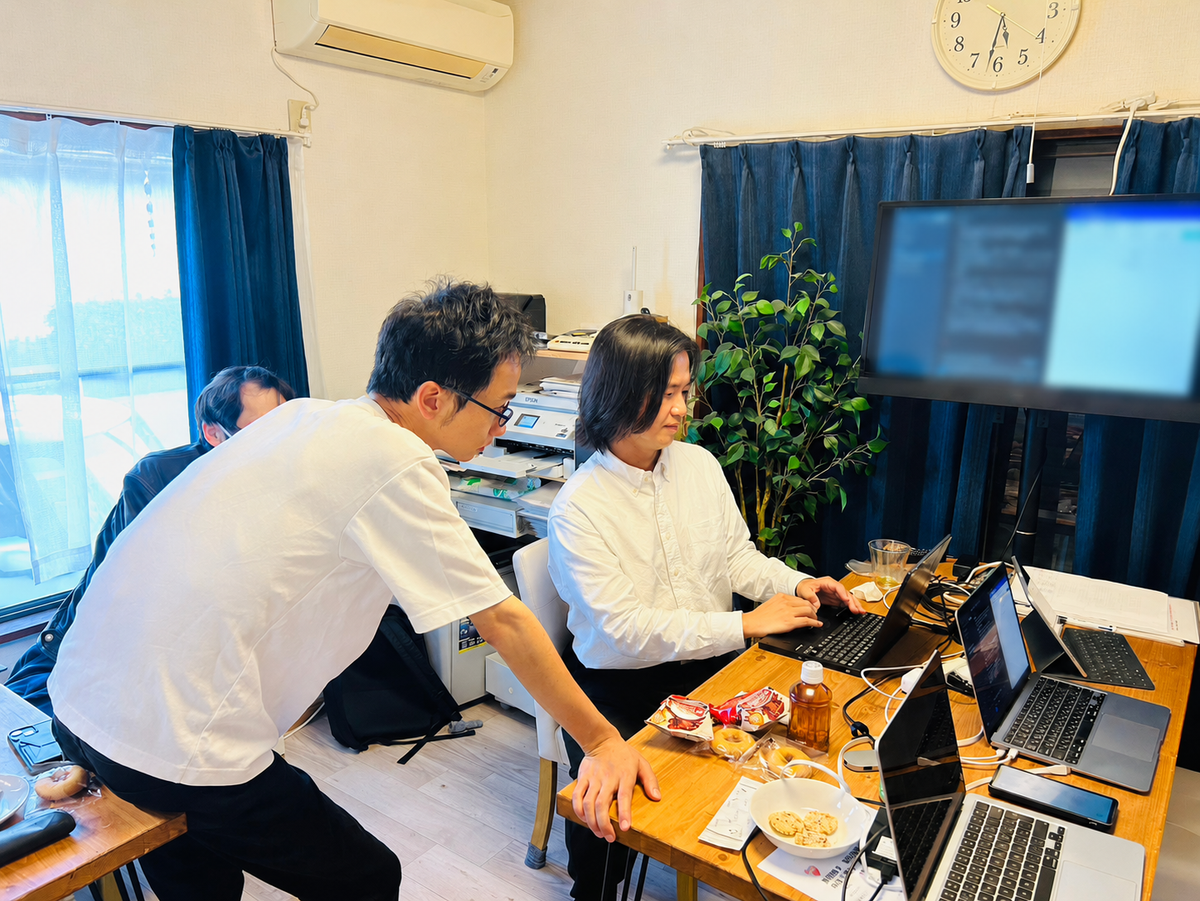 オフィスフォーユーさんでの訪問AIサポートの様子